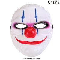 หน้ากาก Chanis จากเกมส์สุดฮิต Payday2 หน้ากากปาร์ตี้ ออกงาน แฟนซี คอสเพลย์ การแสดง Payday Mask (Chains) M275