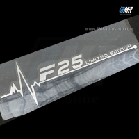 สติ๊กเกอร์ รหัสรุ่น **F25**