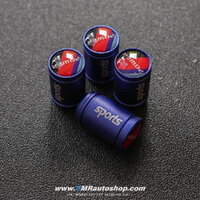 จุกลม Power สกรีนข้าง sports **สีน้ำเงิน**