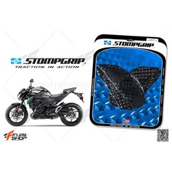 สติ๊กเกอร์กันรอยข้างถัง STORM GRIP ดำ FOR KAWASAKI Z800