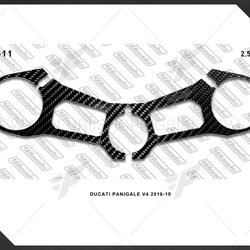 กันรอยการ์ดแผงคอ Woods Ducati Panigale 2018-2019