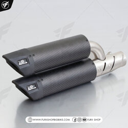 ท่อ Remus Slip on Dual Carbon for Vespa GTS300