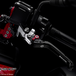 มือเบรกหลังปรับระดับ Bikers พับได้ รุ่น ก้านหนา