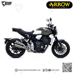 ท่อมอเตอร์ไซค์ ARROW TWIN MOTOGP TITANIUM SLIP-ON FOR HONDA CB1000R ท่อแต่ง ท่อสูตร ท่อบิ๊กไบค์ ท่อBigbike ท่อไอเสีย