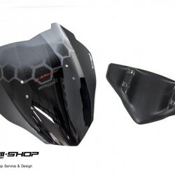 ชิวหน้า MOTOZAA ทูโทน ลายรังผึ้ง สีดำด้าน FOR HONDA CB650F