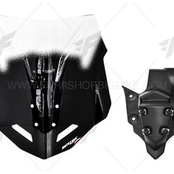 ชิวหน้า MOTOZAAA สีใส FOR YAMAHA MT09