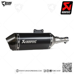 ท่อแต่ง Akrapovic Slip on Black Catalytic : for Vespa LX 125/150 3V 2022