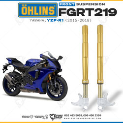 โช๊คหน้า OHLINS FGRT 219 FOR Yamaha YZF-R1 2015-2018