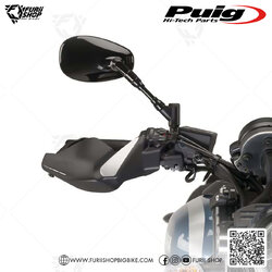ชุดการ์ดแฮนด์ Puig Hand Guard Sport Black : for Yamaha XSR900 2017-2020