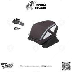 กระเป๋า HEPCO & BECKER : Royster Rearbag Royster Rearbag with Lock-it attachment -black / grey