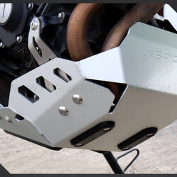 อกล่าง SRC สีเงิน Kawasaki Versys 650