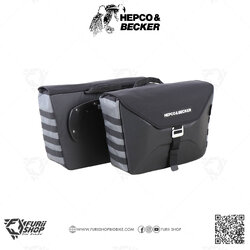 กระเป๋า HEPCO & BECKER : Sidebag Xtravel SIDEBAGS XTRAVEL C-BOW 25 Itr./pair anthracite