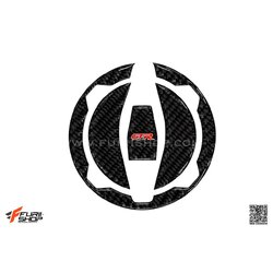 สติ๊กเกอร์กันรอยฝาถัง GTR ลายเคพร่า