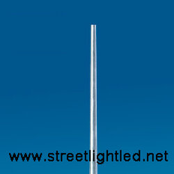 เสาโคมไฟถนน ปลายเรียวชุบกัลวาไนซ์ ชนิดเสาตรง