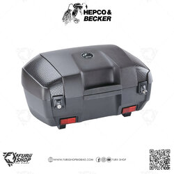 กล่องหลัง HEPCO & BECKER : Junior Top Case 55L. Black