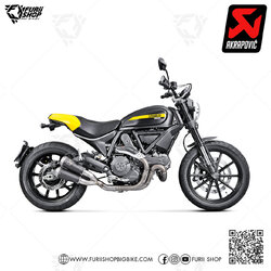 ท่อแต่ง Akrapovic Slip on : for Ducati Scrambler 800