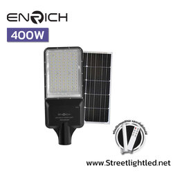 โคมไฟถนนโซล่าเซลล์ LED 400W ENRICH MAXNUM