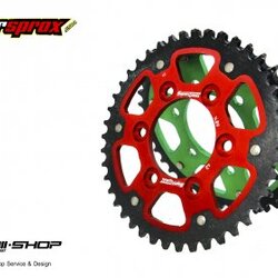 สเตอร์ SUPERSPROX สีแดง 42T FOR KAWASAKI Z1000