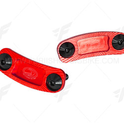 อุดกระจก EVOTECH สีแดง FOR KAWSAKI ZX10R