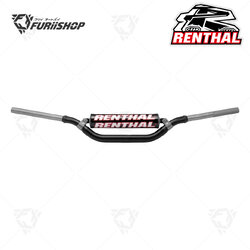 แฮนด์ Renthal Twinwall Handlebar BLACK : 923-01-BK-11-219 (RC MINI / 85 CC)