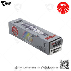 NGK หัวเทียน LASER IRIDIUM SILMAR8A9S ใช้สำหรับรถยนต์ มอเตอร์ไซค์บิ๊กไบค์ Honda Africa Twin (1 หัว)