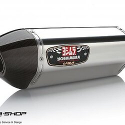 ท่อไอเสีย มอเตอร์ไซค์ Yoshimura R77 Slip-on Titanium for Kawasaki Ninja1000 (2014)
