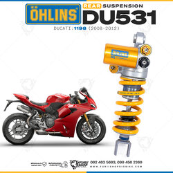 โช๊คหลังแต่ง Ohlins DU531 For Ducati 1198 ปี 2008-2012