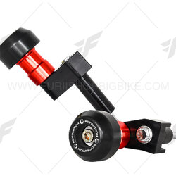 กันล้มกลาง REVOLUTION สีแดง FOR KAWASAKI NINJA400