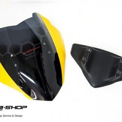 ชิวหน้า MOTOZAA ทูโทน ลายรังผึ้ง สีเหลือง FOR HONDA CB650F
