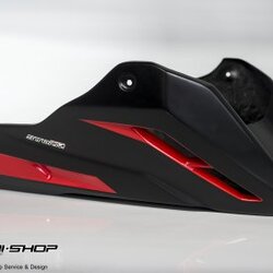 อกล่าง STORM Rider(สตรอมไรเดอร์)สีดำแดง FOR HONDA CB650F