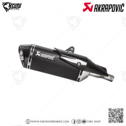 ท่อมอเตอร์ไซค์ Akrapovic Slip on Black Limited : for Honda Forza750 2021-2022