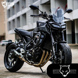ชิลด์หน้า Were Wolf V-01 Smoke M530 : for Yamaha MT09 2017-2020