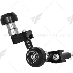 กันล้มกลาง REVOLUTION สีเงิน FOR KAWASAKI NINJA400