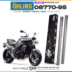 สปริงโช้คหน้า Ohlins 08770-95 For Triumph Speed Triple 1050 2008-2010