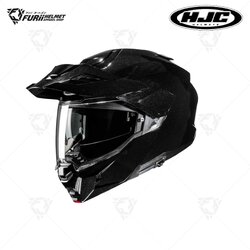 หมวกกันน็อค HJC I80 Dual Sport Modular METAL BLACK สีดำ ผิวเงา (มี มอก.)