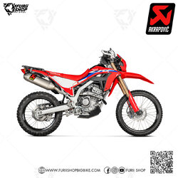 ท่อแต่ง Akrapovic Slip on : for Honda CRF300L /Rally 2021
