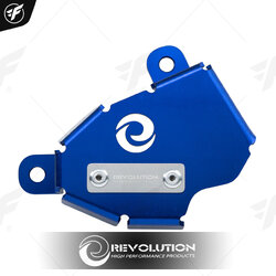 การ์ดปั้มน้ำ 2D (สแตนเลส) REVOLUTION FORZA-350 NEW น้ำเงิน