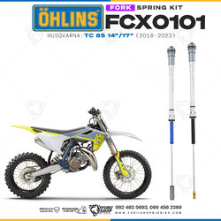 สปริงโช้คหน้า Ohlins FCX0101 For Husqvarna TC 85 14"/17" 2018-2023