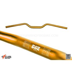 แฮนด์อ้วน BLACKDOG ทรงSTREET สีทอง