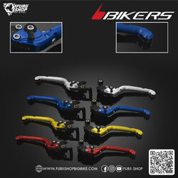 มือเบรกหน้า - มือคลัตช์ปรับระดับพับได้ รุ่นพรีเมียม 02 (Y0428) Bikers Premium Folding Adjustable Front Brake-Clutch Lever 02 : for Yamaha YZF-R3 2015-2018