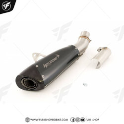 ท่อ HP CORSE EVO SLIP ON BLACK FOR Ducati Monster 797 2017-2021