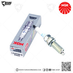 NGK หัวเทียน LASER IRIDIUM LKAR9BI9 ใช้สำหรับ KTM RC8 1148 (1 หัว)