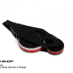 สติ้กเกอร์ขอบล้อ สีแดง รหัส SWKT014