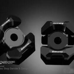 แผ่นสเกลตั้งโซ่ REAR PLATES FOR MSX