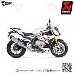 ท่อแต่ง Akrapovic Evo Titanium HP Laser ยาว : for BMW S1000R naked 14-16