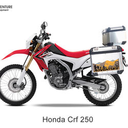กล่องข้าง ปี๊บบน พร้อมแร็คและเพลท K2 PRO 40L FOR HONDA CRF250 L