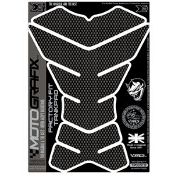 กันรอยกลางถังน้ำมัน Plain X3 Carbon