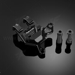 การ์ดคาลิปเปอร์เบรคหลัง (Rear Caliper Brake Guard) Kawasaki ER-6n ABS (ปี 2012-2016) Black Edition