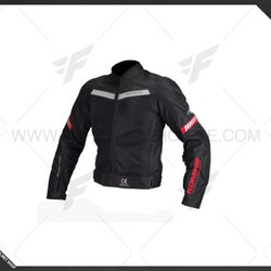 เสื้อแจ็คเก็ต KOMINE Jk-127 ProTect Half black/red