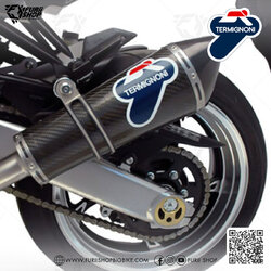 ท่อมอเตอร์ไซค์ Termignoni Slip on Carbon : for Kawasaki Z1000 2014-2017/Z1000 Sx 2011-2016